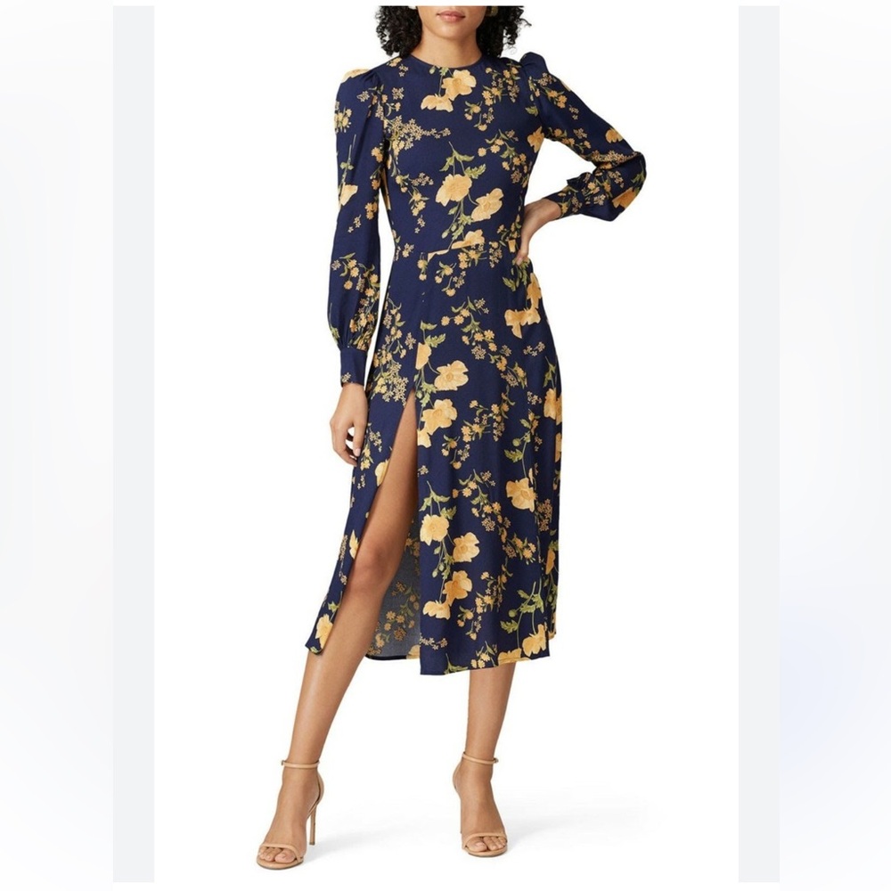 Reformation Creed Dress navy size 4